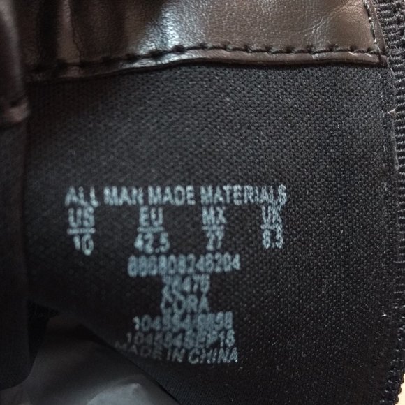 CHARLES JOURDON‎ Paris Cora Women's Size 10 Black Faux Leather Zip Ankle Boots - Picture 13 of 14